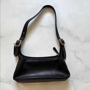 Vintage Coach Black Shoulder Bag